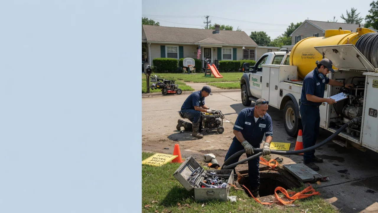 Septic Tank Pumping in Hortonville, WI near me